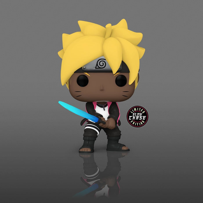 Limited Glow CHASE Boruto: Naruto Next Generations Boruto with Chakra Blade Funko Pop! Vinyl Figure #1383 - AAA Anime Exclusive