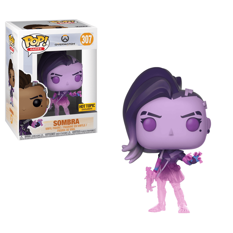 Sombra Translucent Exclusive VAULTED #307 Funko Pop Vinyl Figure
