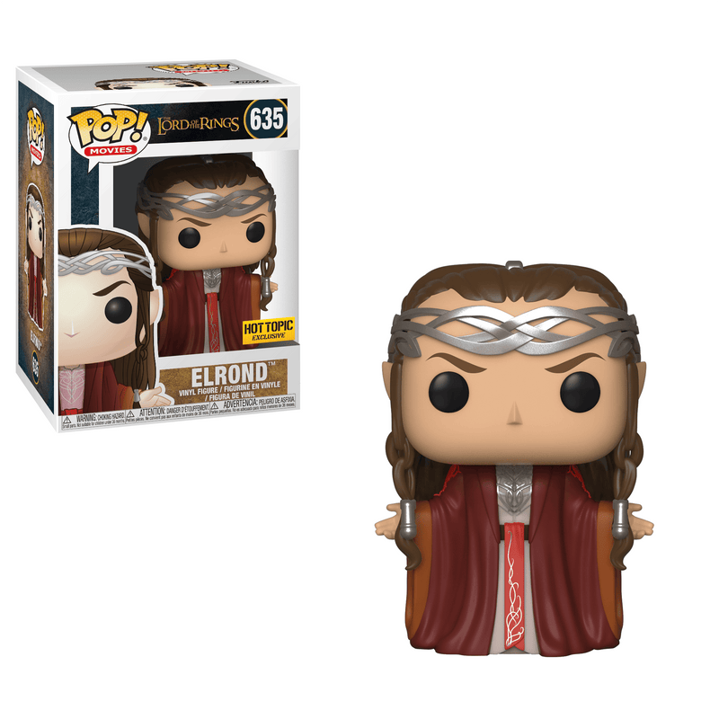 LOTR/Hobbit S4 Elrond Exclusive VAULTED #635 Funko Pop Vinyl Figure