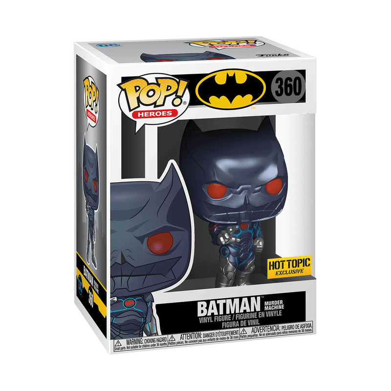 Heroes Batman Murder Machine Chase Exclusive VAULTED #360 Funko Pop Vinyl Figure