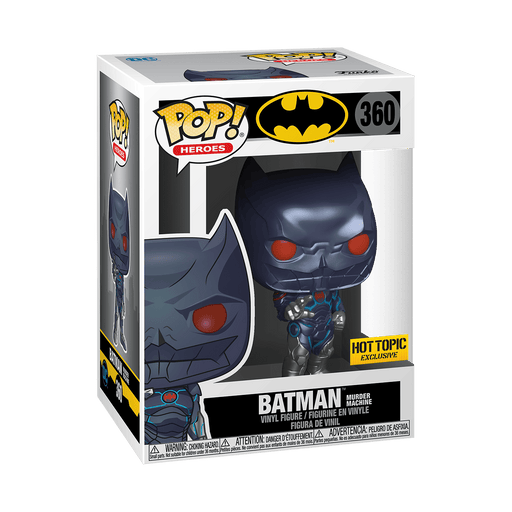 Heroes Batman Murder Machine Chase Exclusive VAULTED #360 Funko Pop Vinyl Figure