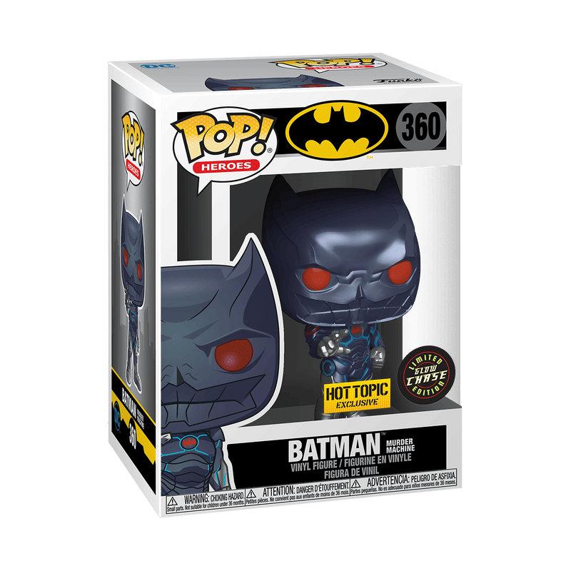 Heroes Batman Murder Machine Chase Exclusive VAULTED #360 Funko Pop Vinyl Figure - Image 3
