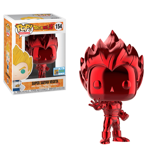 Limited Edition Super Saiyan Vegeta Exclusive VAULTED #154 Funko Pop Vinyl Figure