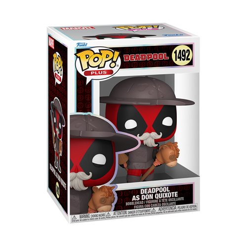 Deadpool Literary Classics Deadpool as Don Quixote Funko Pop! Vinyl Figure Plus #1492 - Image 2