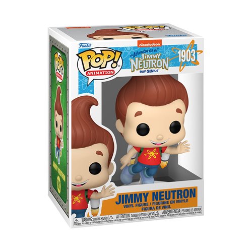 The Adventures of Jimmy Neutron Boy Genius Jimmy Neutron Funko Pop! Vinyl Figure #1903 - Image 2