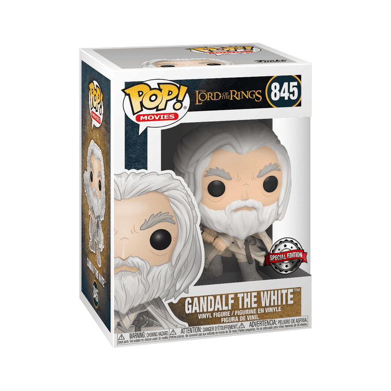 Gandalf the White Exclusive VAULTED #845 Funko Pop Vinyl Figure - Image 2