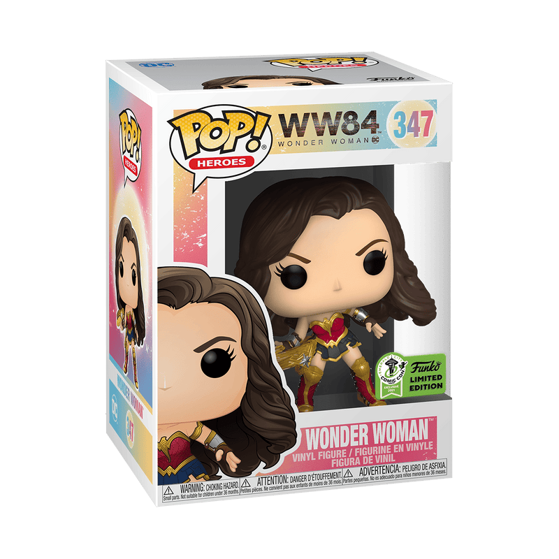 Wonder Woman 1984 Wonder Woman VAULTED #347 Funko Pop Vinyl Figure - Image 2
