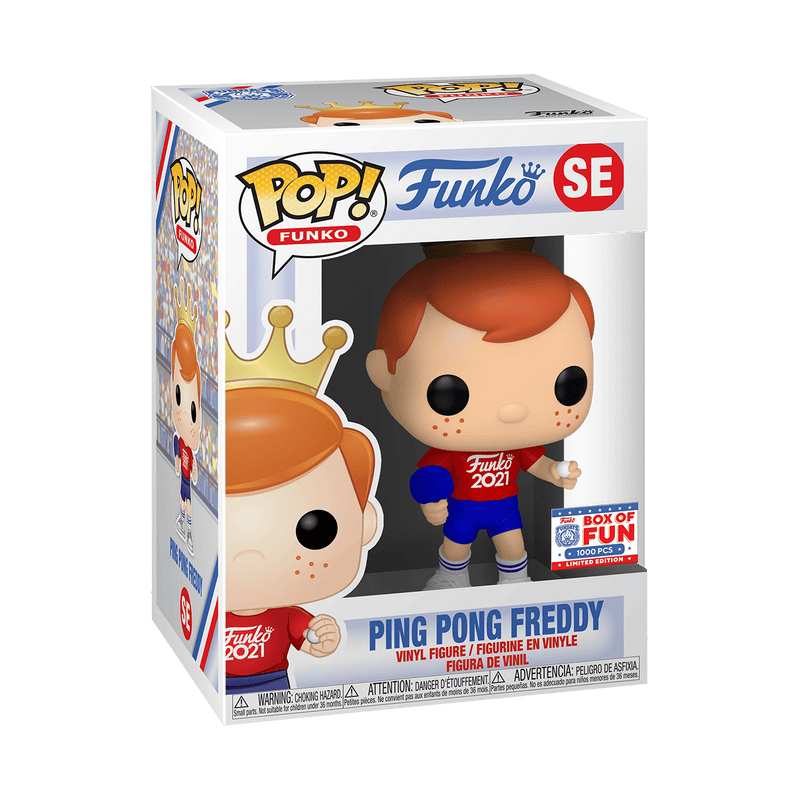 Ping Pong Freddy VAULTED #0 Funko Pop Vinyl Figure