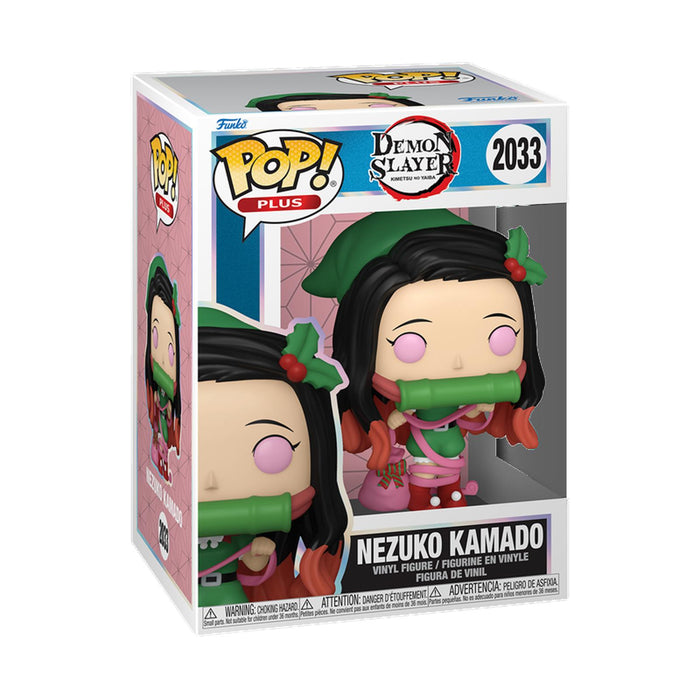 Demon Slayer Nezuko Kamado (Holiday) Funko Pop! Vinyl Figure Plus #2033