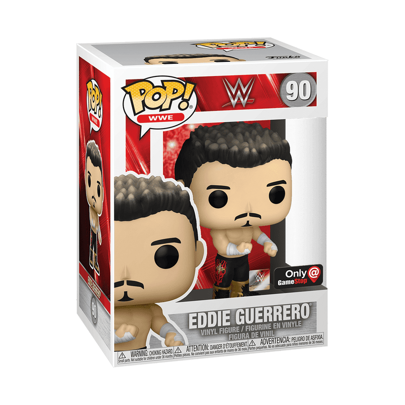 WWE Eddie Guerrero Exclusive #90 Funko Pop Vinyl Figure - Image 2