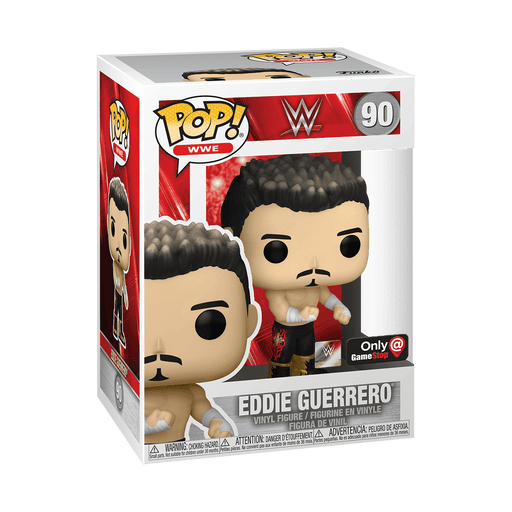 WWE Eddie Guerrero Exclusive #90 Funko Pop Vinyl Figure - Image 2