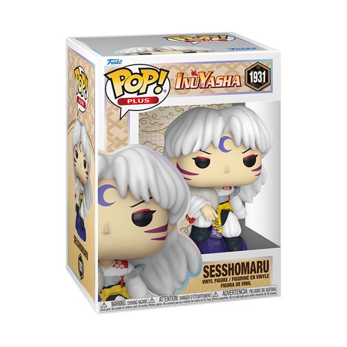 InuYasha Sesshomaru (Sitting) Funko Pop! Vinyl Figure Plus #1931 - Image 2
