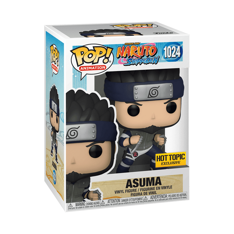 Naruto: Shippuden Asuma Metallic Exclusive VAULTED #1023 Funko Pop Vinyl Figure - Image 2