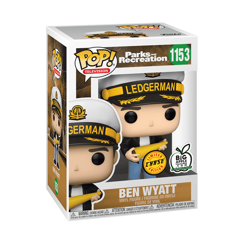 TV Ben Wyatt Chase #1153 Funko Pop Vinyl Figure - Image 3