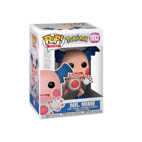 Pokemon Mr. Mime #582 Funko Pop Vinyl Figure - Image 2