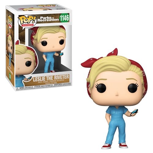 Leslie the Riveter #1146 Funko Pop Vinyl Figure