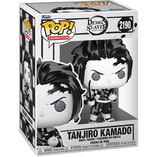 Demon Slayer Tanjiro Kamado Sumi-Ink Funko Pop! Vinyl Figure #2190 - Image 2