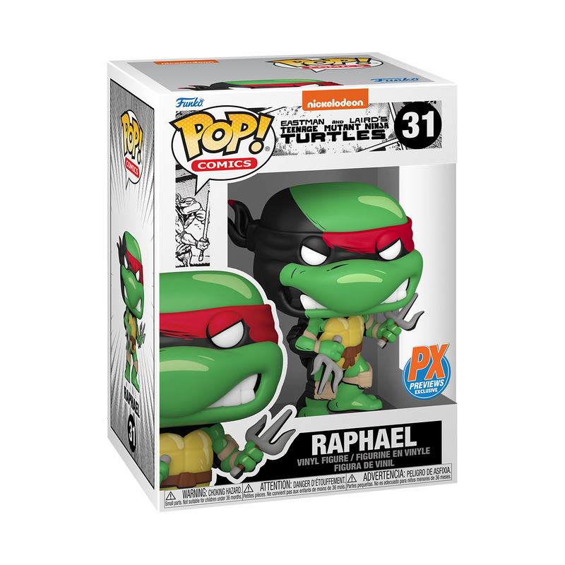 Teenage Mutant Ninja Turtles Raphael Exclusive VAULTED #31 Funko Pop Vinyl Figure - Image 2