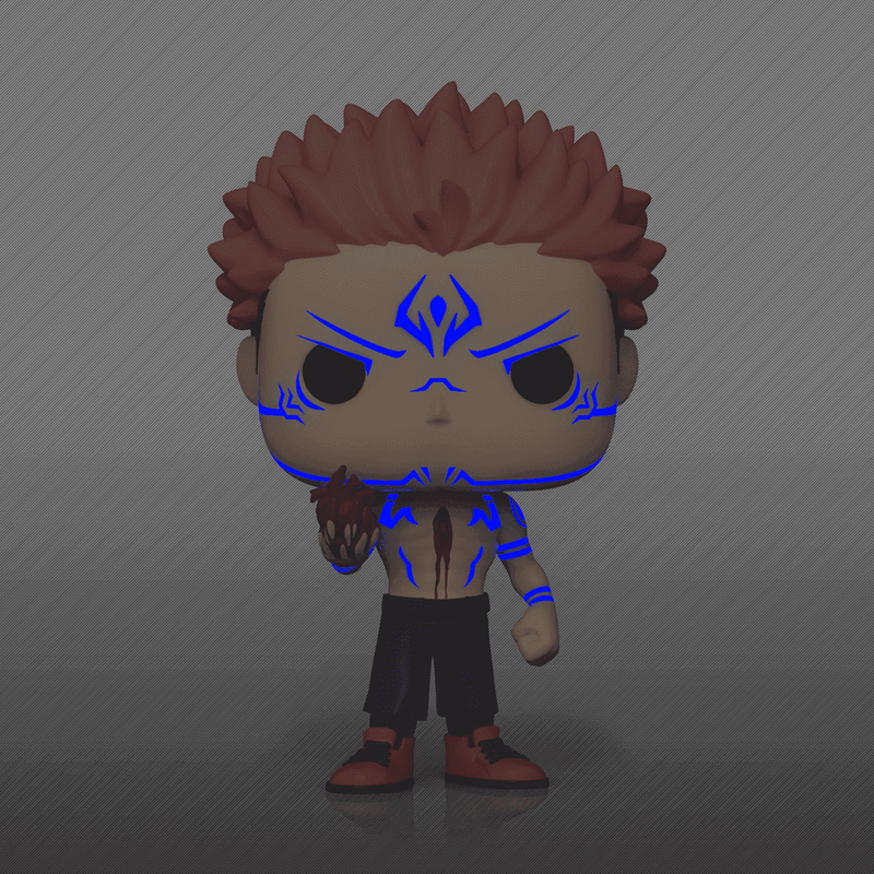 Jujutsu Kaisen Ryomen Sukuna GITD Chase Exclusive VAULTED #1118 Funko Pop Vinyl Figure - Image 3