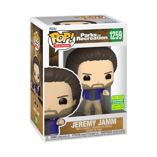 Parks and Recreation Jeremy Jamm VAULTED #1259 Funko Pop Vinyl Figure - Image 2