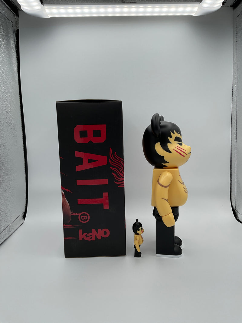 Bruce Lee Enter The Dragon 100% & 400% Bearbrick Medicom Toy Be@Rbrick