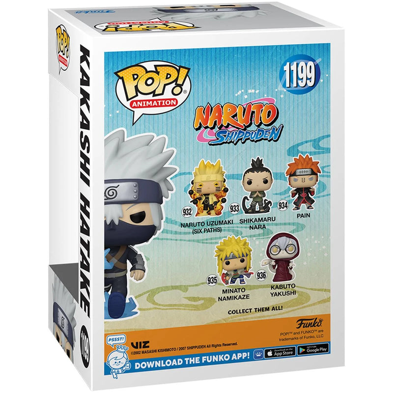 Naruto: Shippuden Young Kakashi Chidori Limited Glow CHASE Pop! Vinyl #1199 AAA Anime Exclusive