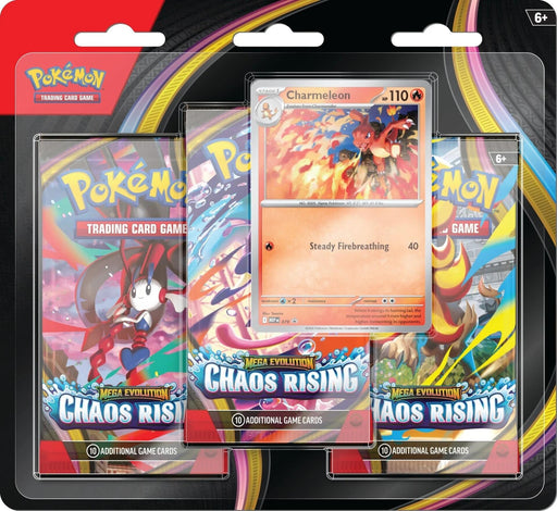 Pokemon Chaos Rising 3 Pack Blister: Charmeleon