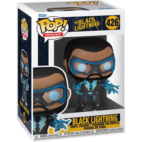 Black Lightning Black Light #426 Funko Pop Vinyl Figure - Image 3