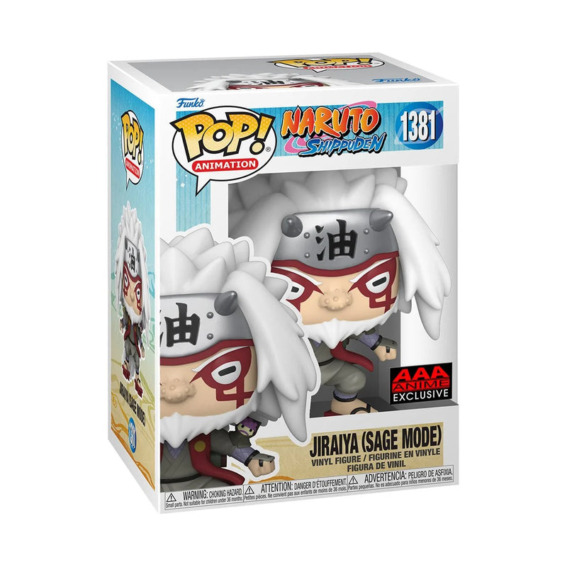 Jiraiya (Sage Mode) #1381 AAA Anime Exclusive Funko Pop! Animation Naruto Shippuden