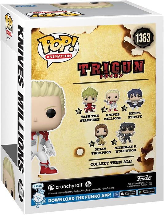 Knives Millions #1363 Funko Pop! Animation Trigun