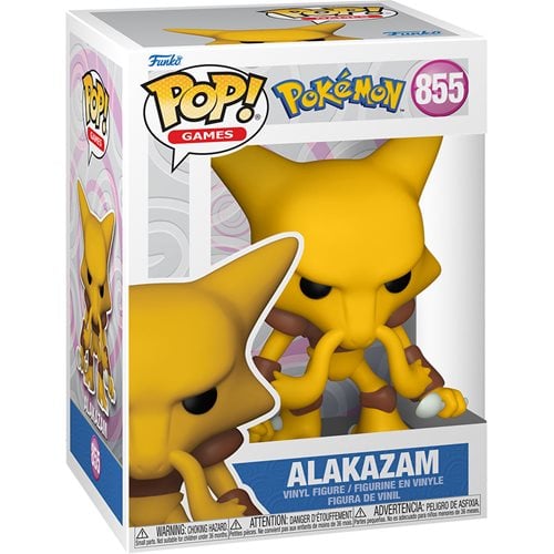 Pokemon Alakazam #855 Funko Pop Vinyl Figure - Image 2