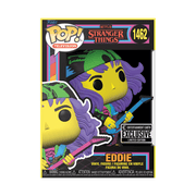 Stranger Things Eddie Black Light Exclusive #1462 Funko Pop Vinyl Figure - Image 2