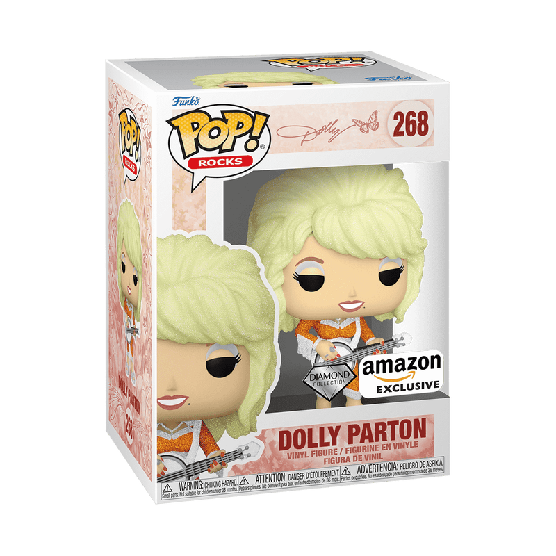 Dolly Parton Diamond Collection VAULTED Funko Pop Vinyl Figure - Image 2