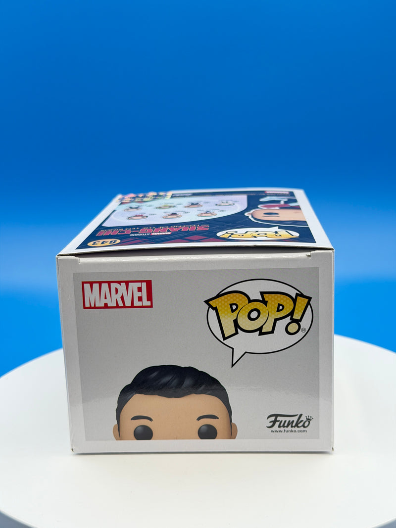 SIGNED by Simu Liu Shang-Chi #843 Funko Pop Vinyl Figure Marvel Shang-Chi and the Legend of the Ten Rings
