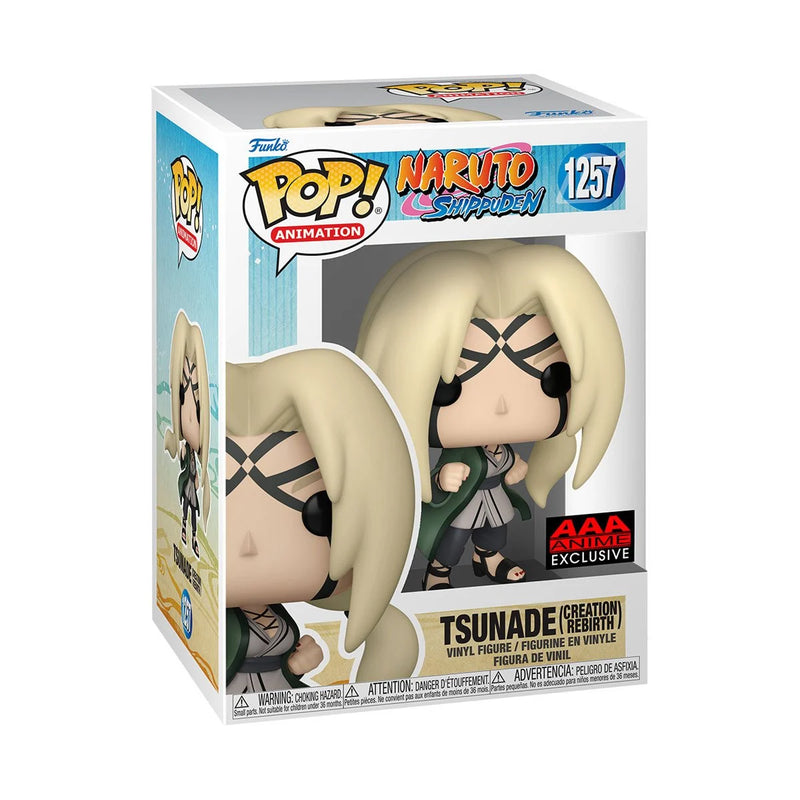 Tsunade (Creation Of Rebirth) #1257 AAA Anime Exclusive Funko Pop! Animation Naruto Shippuden
