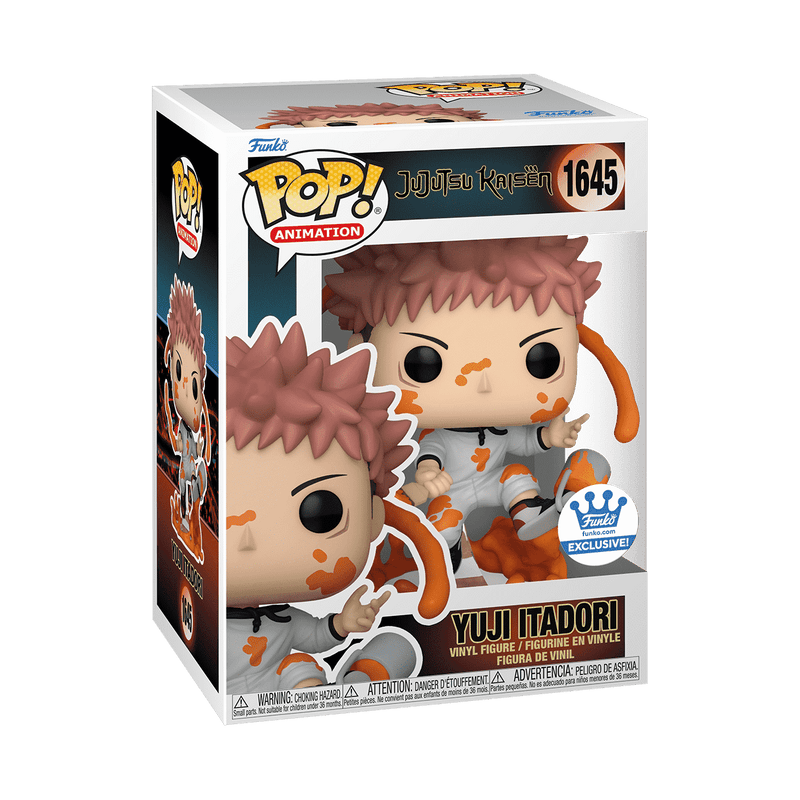 Jujutsu Kaisen Yuji Itadori #1645 Funko Pop Vinyl Figure - Image 3