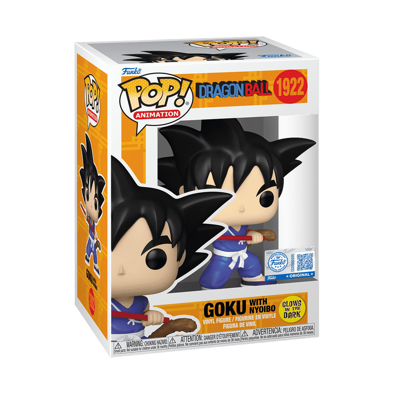 Pop! Goku with Nyoibo (Glow) - Image 2