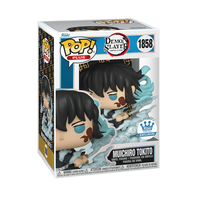 Demon Slayer Muichiro Tokito GITD Exclusive VAULTED #1858 Funko Pop Vinyl Figure - Image 2