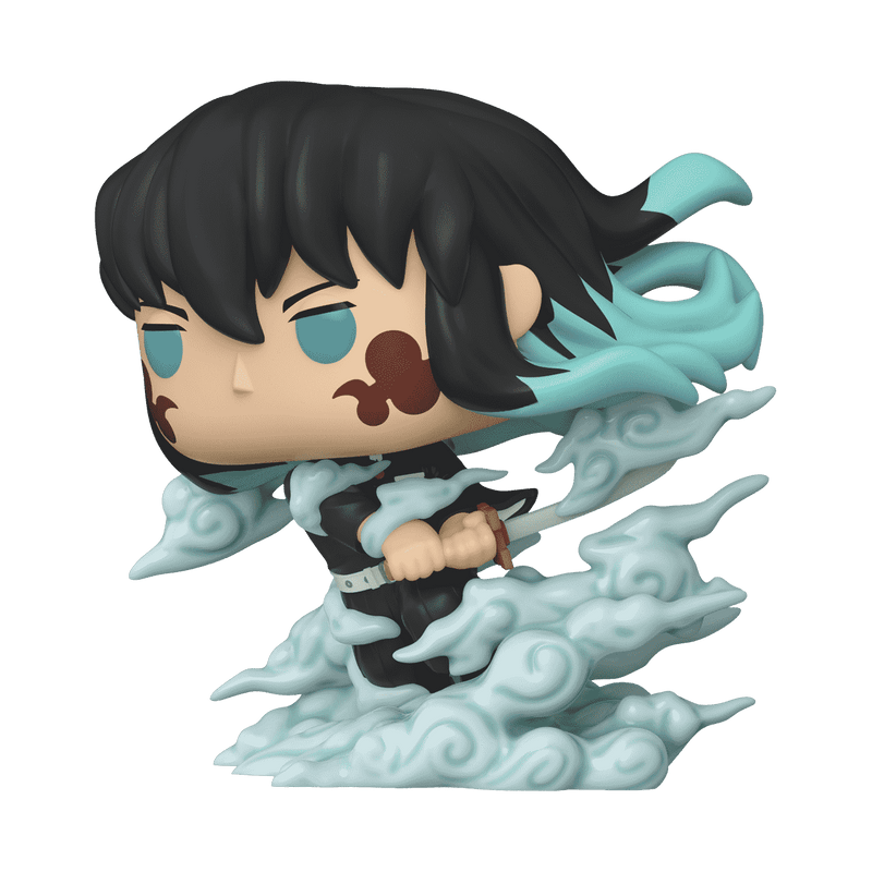 Demon Slayer Muichiro Tokito GITD Exclusive VAULTED #1858 Funko Pop Vinyl Figure