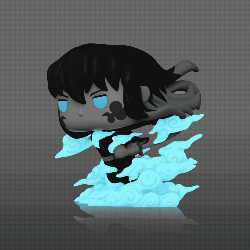 Demon Slayer Muichiro Tokito GITD Exclusive VAULTED #1858 Funko Pop Vinyl Figure - Image 3