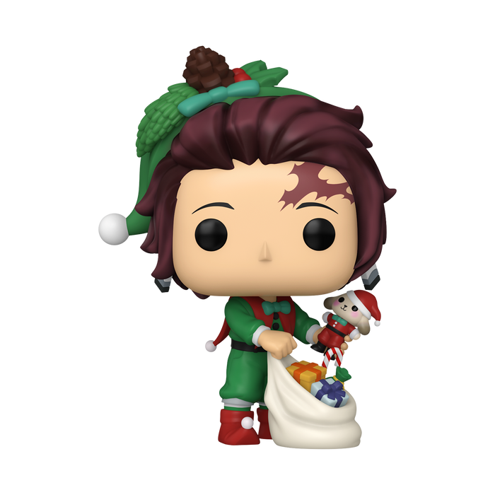 Funko Demon Slayer Tanjiro Kamado Holiday Outfit Pop! Plus Vinyl Figure #2032