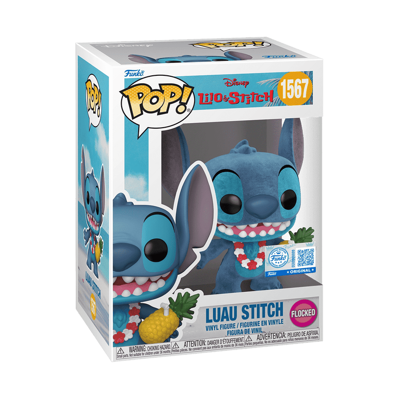 Pop! Luau Stitch (Flocked) - Image 2