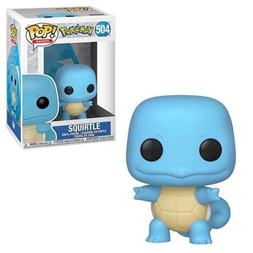Pokemon Squirtle #504 Funko Pop Vinyl Figure - Image 2