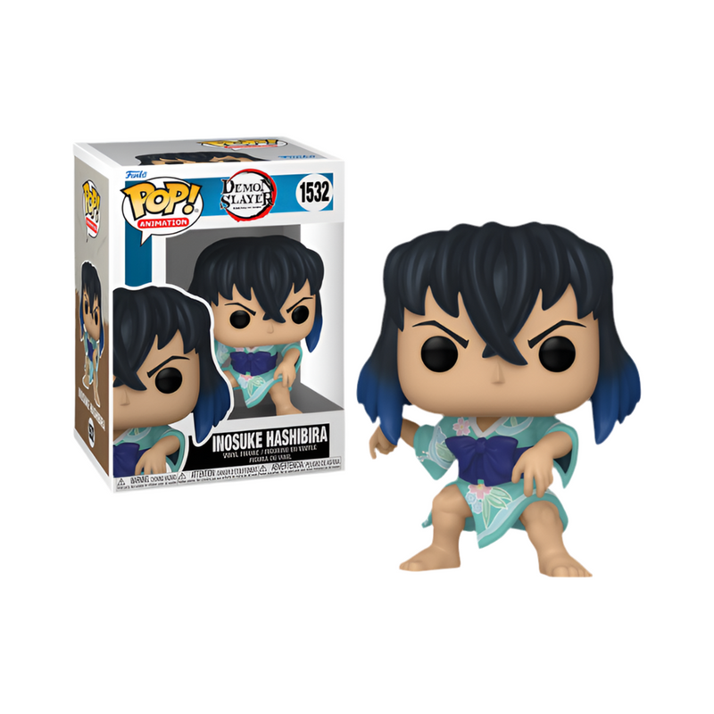 Demon Slayer Inosuke Hashibira (Kimono) #1532 Funko Pop! Animation