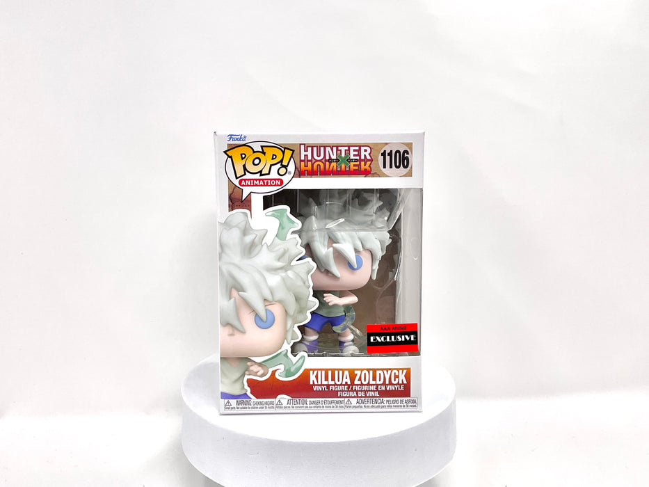 Hunter x Hunter Killua Zoldyck Pop! Vinyl Figure #1106 - AAA Exclusive