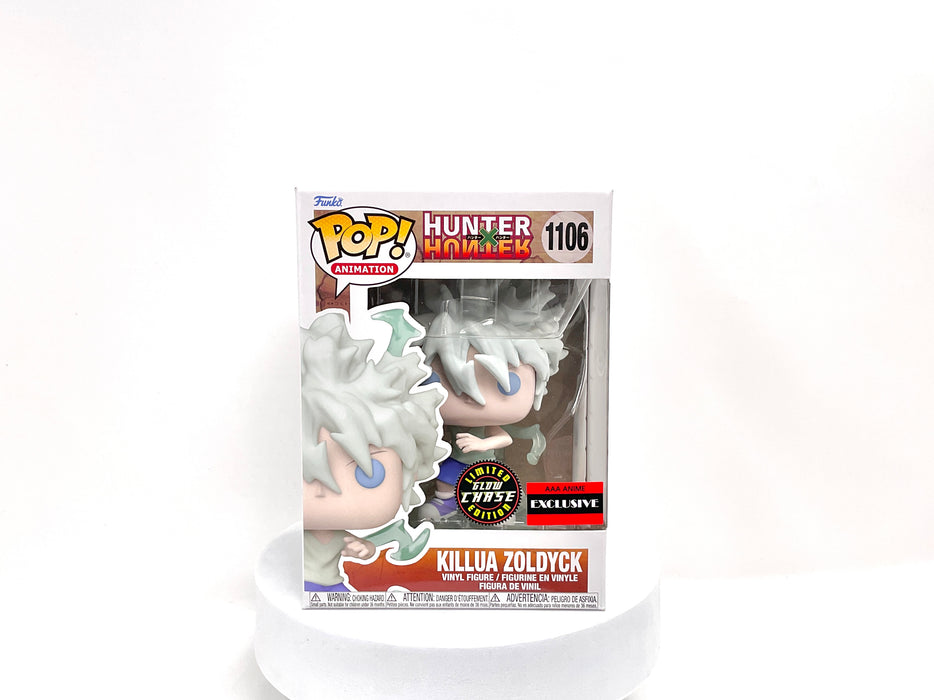 Hunter x Hunter Killua Zoldyck Godspeed Pop! Vinyl Figure #1106  GLOW CHASE