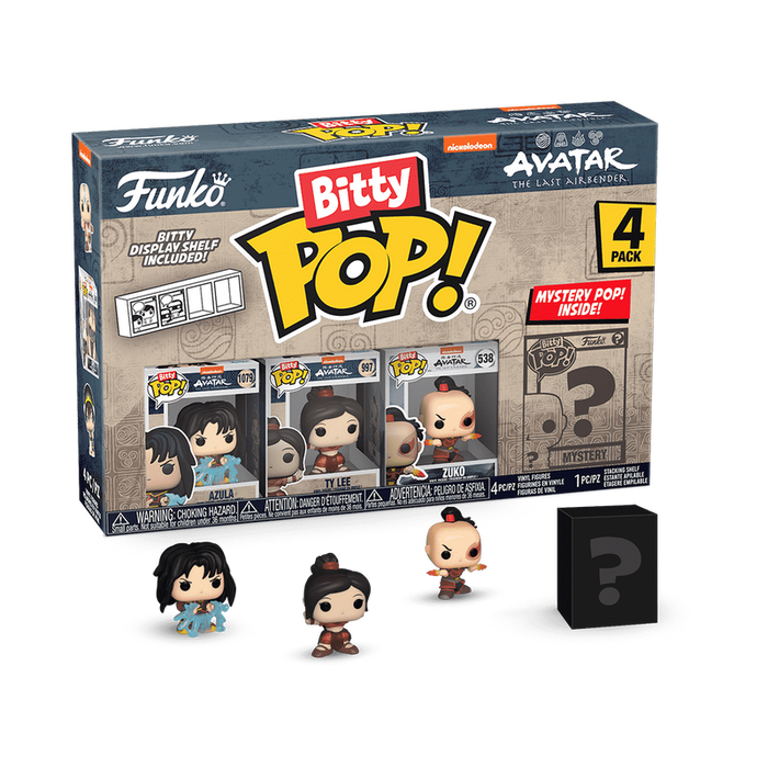 Avatar: The Last Airbender 4-Pack Series 3 Bitty Pop!