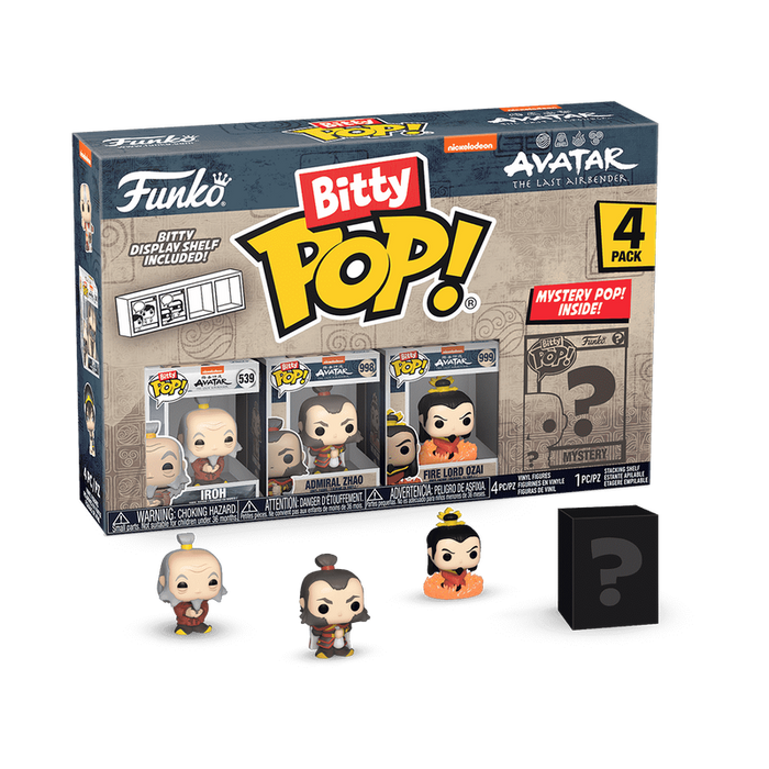 Avatar: The Last Airbender 4-Pack Series 2 Bitty Pop!