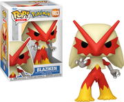 A Funko Pop! Games Pokémon figure of Blaziken #983.