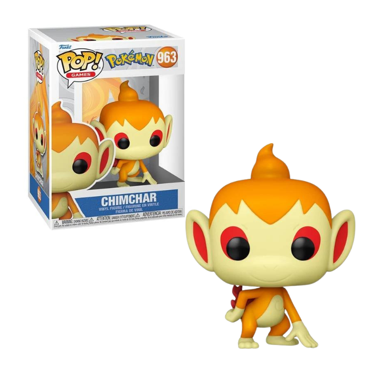 Funko Pop! Games Pokémon figure of Chimchar #963.